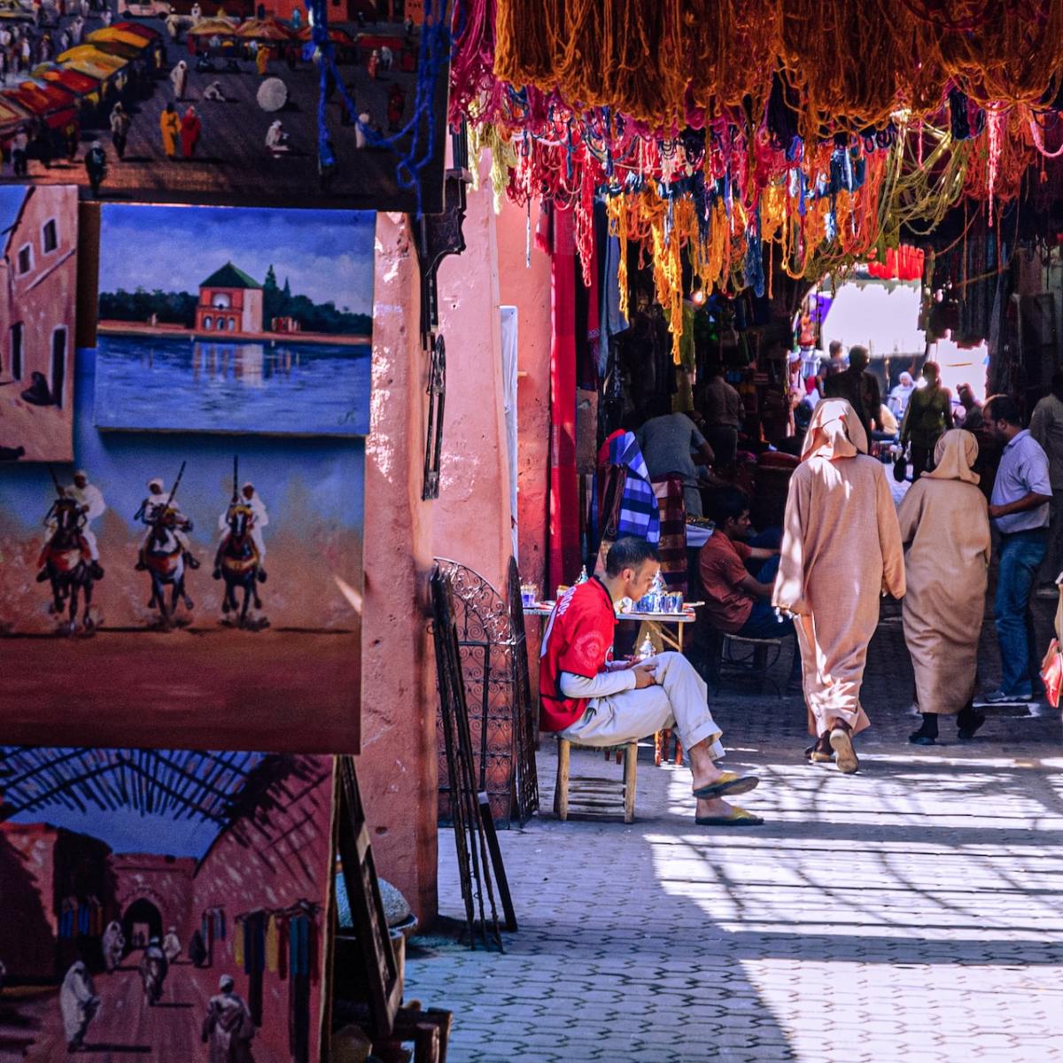 🇲🇦 The Souks of Marrakech – Marrakech,&nbsp;Morocco