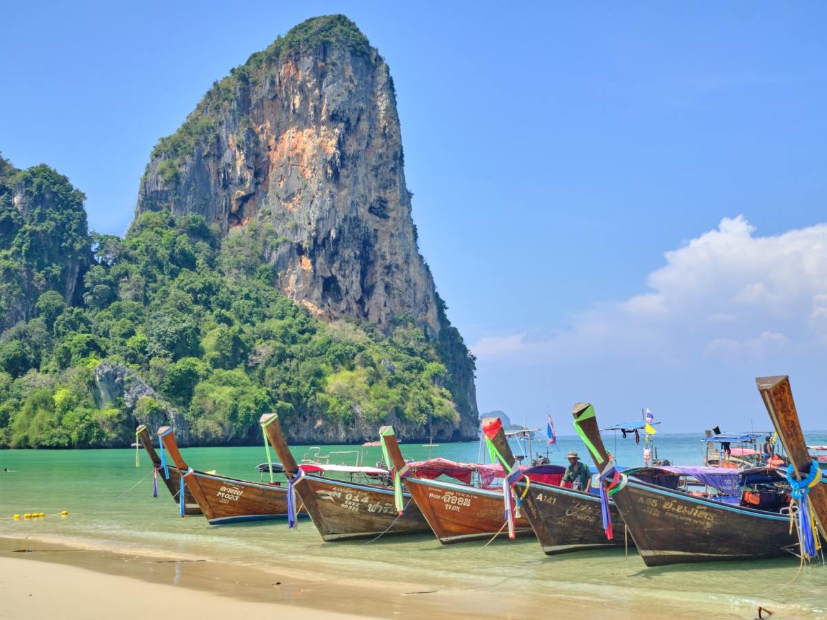 🇹🇭 Railay Beach – Krabi,&nbsp;Thailand
